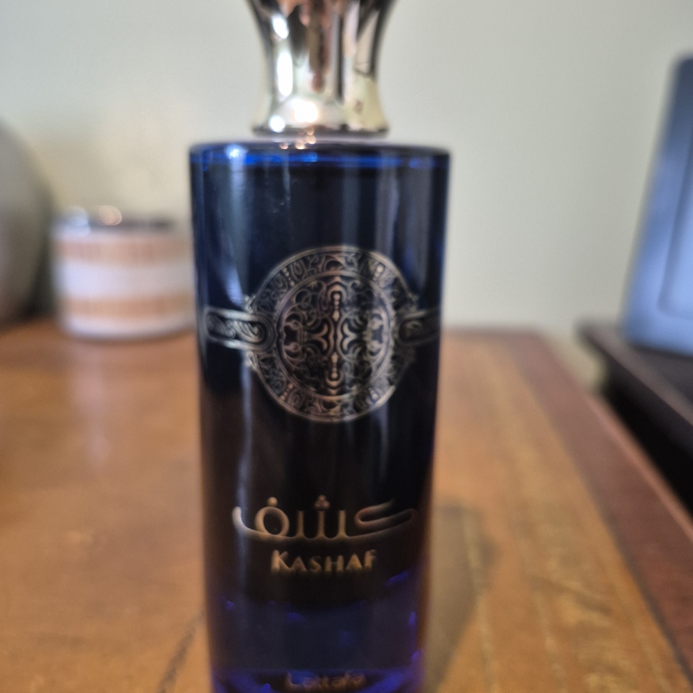Kashaf Blue Perfume Bottle